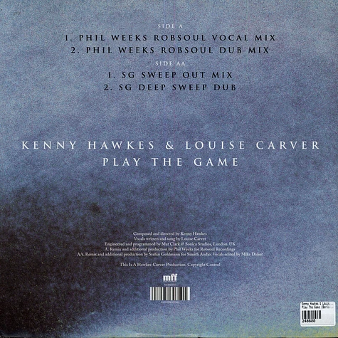 Kenny Hawkes & Louise Carver - Play The Game (Berlin & Paris Remixes)