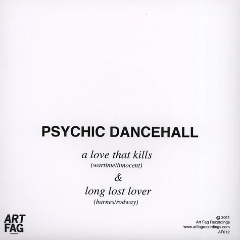 Psychic Dancehall - A Love That Kills