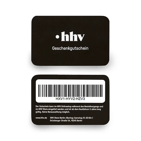 HHV - Gutschein / Voucher - 100 EUR