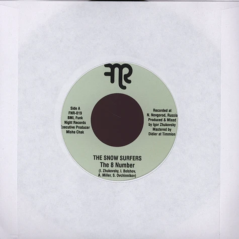The Snow Surfers / United Boppers Unit - The 8 Number / R&B No.1
