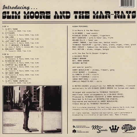 Slim Moore & The Mar-Kays - Slim Moore & The Mar-Kays