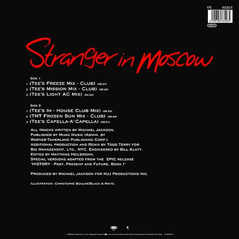 Michael Jackson - Stranger In Moscow (The Todd Terry Remixes)