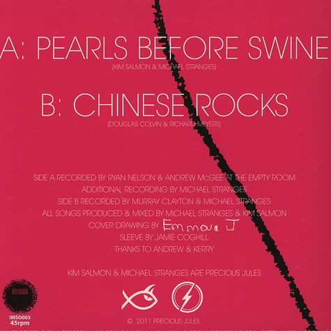 Precious Jules - Pearls Before Swine / Chinese Rocks