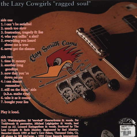 Lazy Cowgirls - Ragged Soul