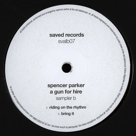 Spencer Parker - A Gun For Hire Sampler B