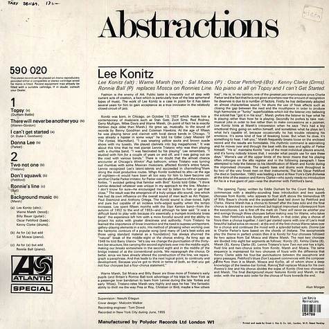 Lee Konitz - Abstractions