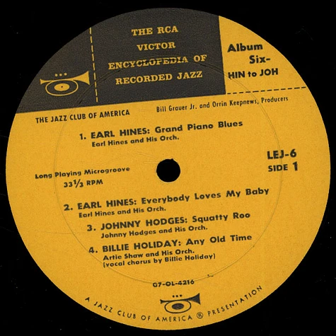 V.A. - The RCA Victor Encyclopedia Of Record Jazz - Album 6 - Hin-Joh
