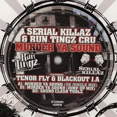 Serial Killaz - Murder Ya Sound feat. Run Tingz, Tenor Fly & Blackout JA