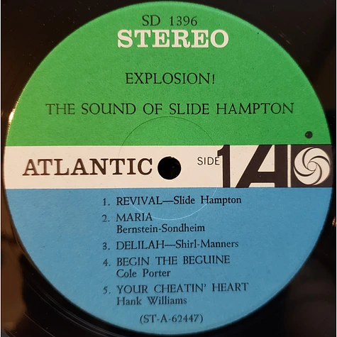 Slide Hampton - Explosion! The Sound Of Slide Hampton