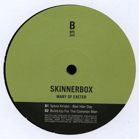 Skinnerbox - Mary Of Exeter EP