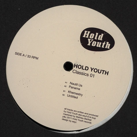 Hold Youth - EP Classics #1