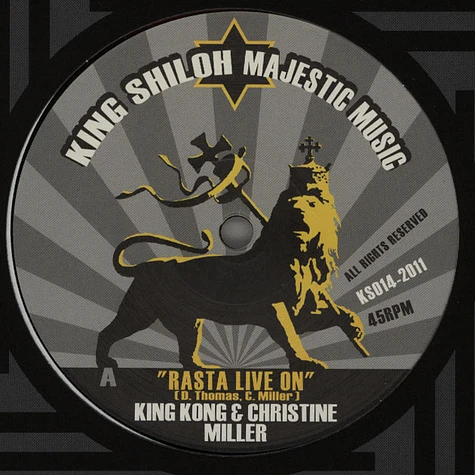 King Kong & Christine Miller - Rasta Live On