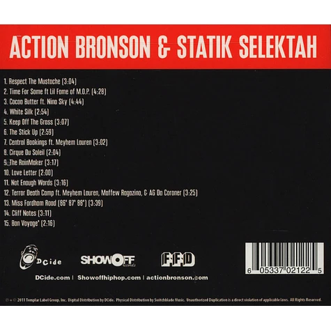 Action Bronson & Statik Selektah - Well-Done
