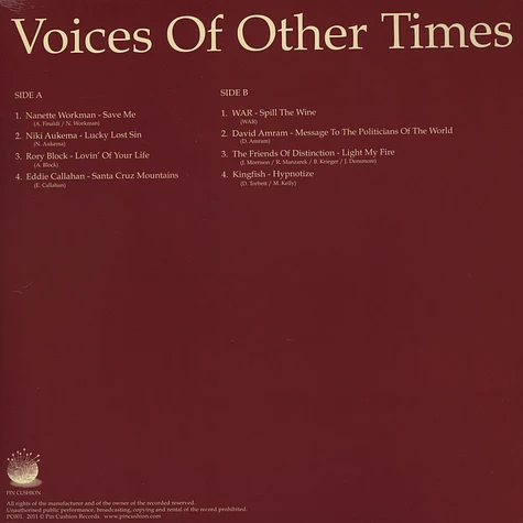V.A. - Voices Of Other Times