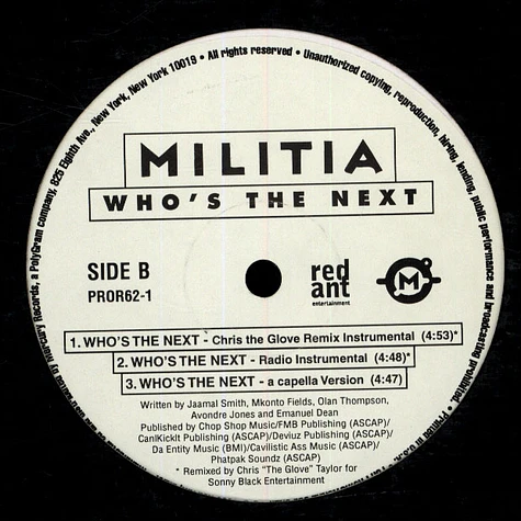 Militia - Who's Next