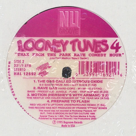Frankie Bones - Looney Tunes 4 - Trax From The Park Rave Comedy Hour