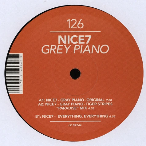 Nice 7 - Gray Piano EP