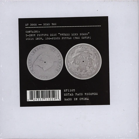 MF DOOM // DIME BOX MF Doom 7inch レコード MF DOOM DIME BOX