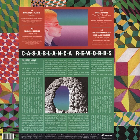 Gomma All Stars - Casablanca Reworks feat. Peaches