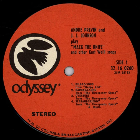 André Previn and J.J. Johnson - Mack The Knife