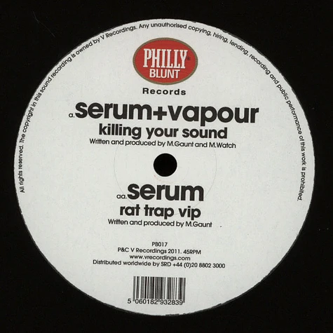 Serum & Vapour - Killing Your Sound