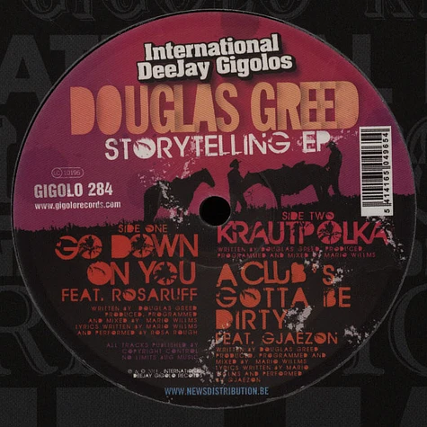 Douglas Greed - Storytelling EP