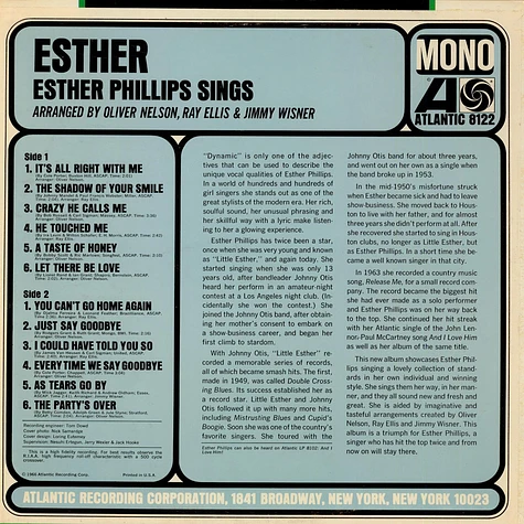 Esther Phillips - Esther