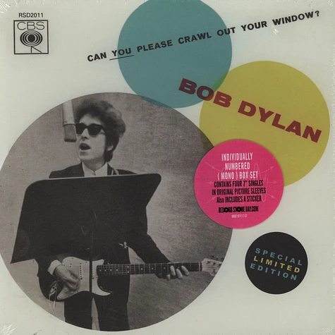 Bob Dylan - Can You Please Crawl Out Your Window Box Set