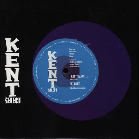 Pat Hunt / Mamie Perry - I Ain’t Talkin’ / My Baby Waited Too Long
