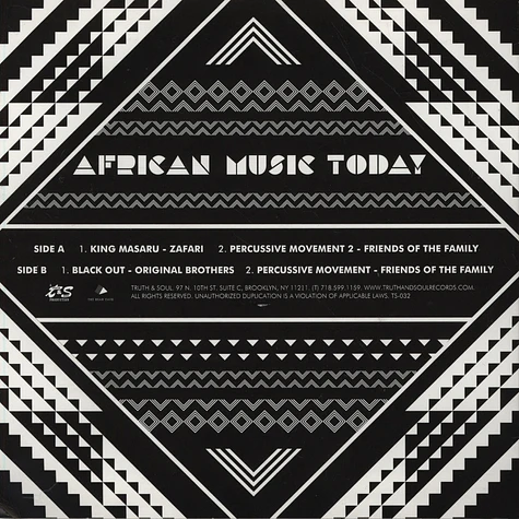 V.A. - African Music Today EP