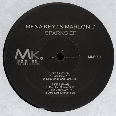 Mena Keyz & Marlon D - Sparks EP