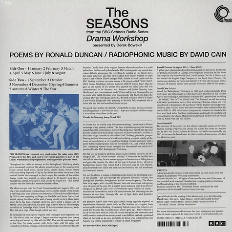 David Cain (Radiophonic Workshop) - The Seasons (From The BBC Radio Schools Series Drama Workshop)