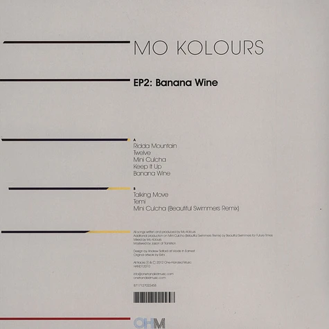 Mo Kolours - EP 2: Banana Wine