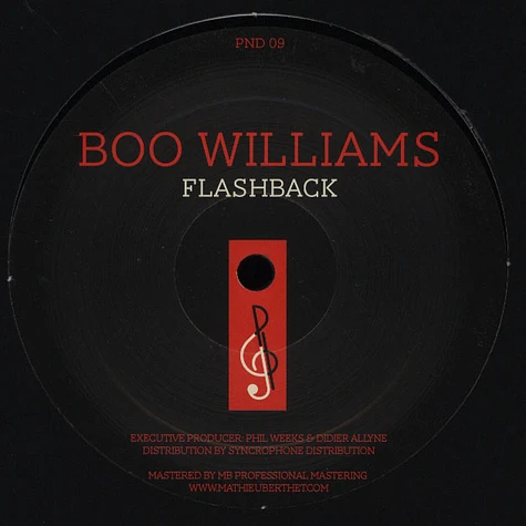 Boo Williams - Anger / Flashback