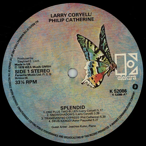 Larry Coryell / Philip Catherine - Splendid