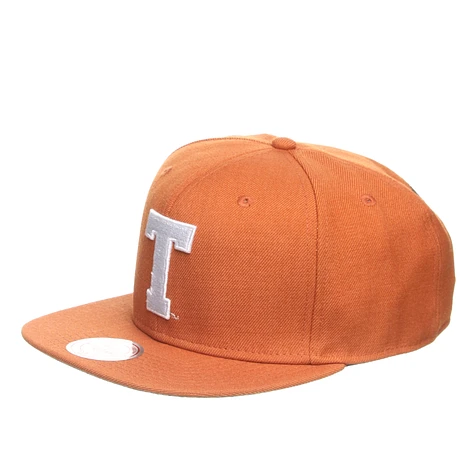 Mitchell & Ness - University Of Texas NCAA Basic Logo Snapback Cap