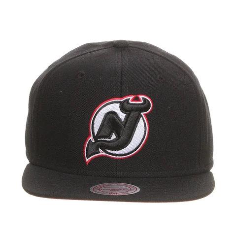 Mitchell & Ness - New Jersey Devils NHL Vintage Black And White Snapback Cap