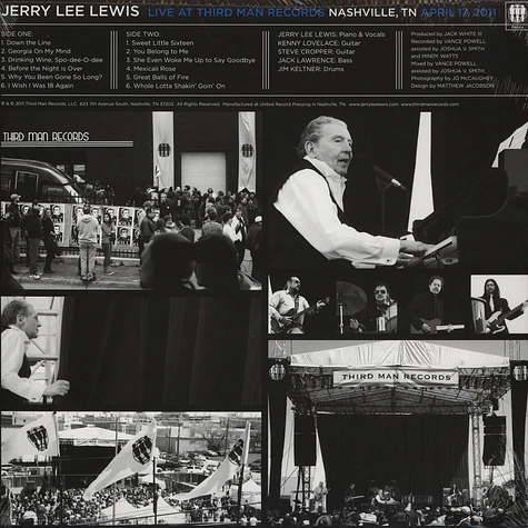 Jerry Lee Lewis - Third Man Live