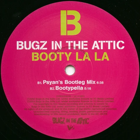 Bugz In The Attic - Booty La La