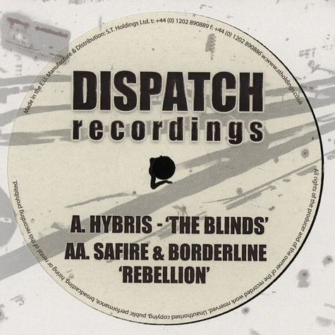 Hybris / Safire & Borderline - The Blinds / Rebellion