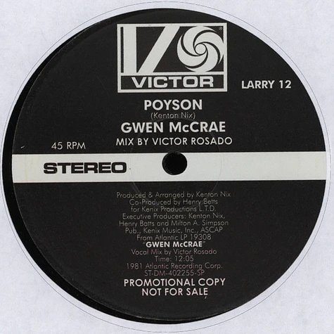 Gwen McCrae - Poyson