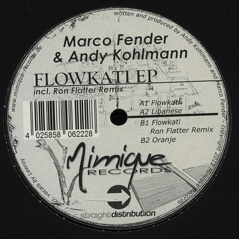 Marco Fender & Andy Kohlmann - Flowkati EP