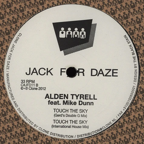 Alden Tyrell - Touch The Sky feat. Mike Dunn
