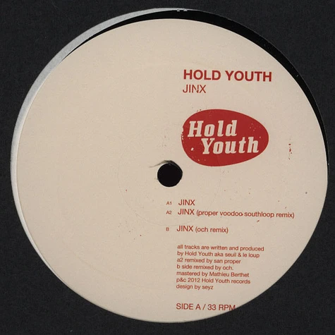Hold Youth - Jinx