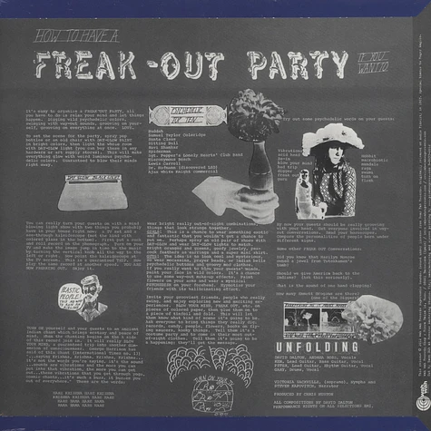 The Unfolding - How To Blow Your Mind And Have A Freak-out Party