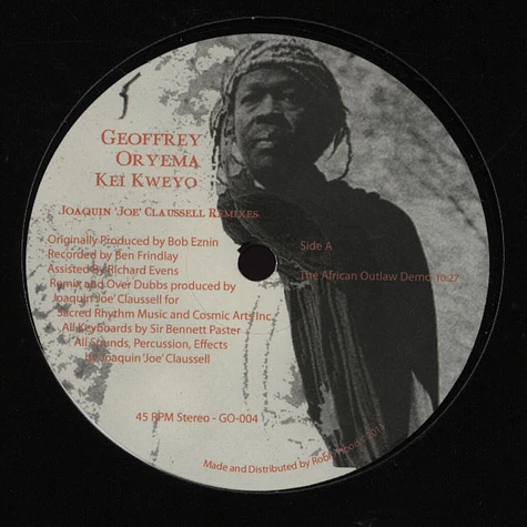 Geoffrey Oryema - Kei Kweyo Joe Claussell Remix