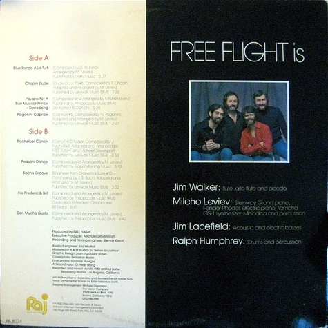 Free Flight - The Jazz / Classical Union