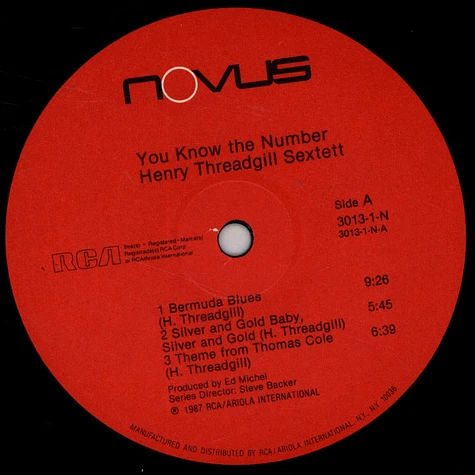 Henry Threadgill Sextett - You Know The Number