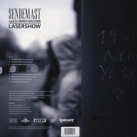 Sendemast - Lasershow