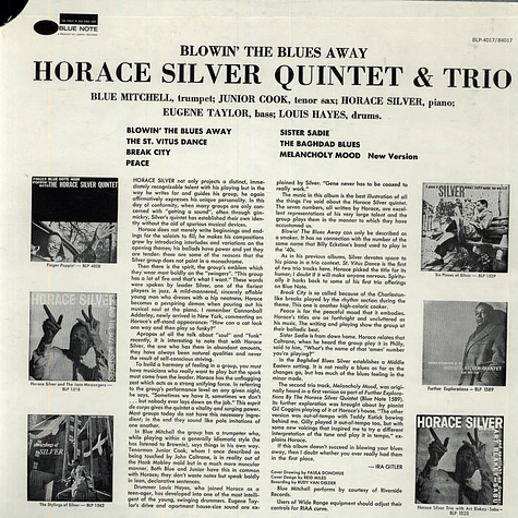 The Horace Silver Quintet & Trio - Blowin' The Blues Away